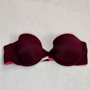 Victoria's Secret PINK Wear Everywhere Strapless Push-Up Bra - Size 32B